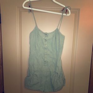 Romper with adjustable straps